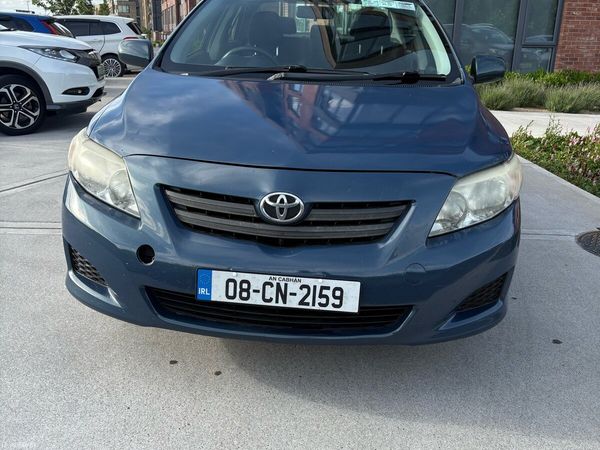Toyota Corolla Saloon, Petrol, 2008, Blue