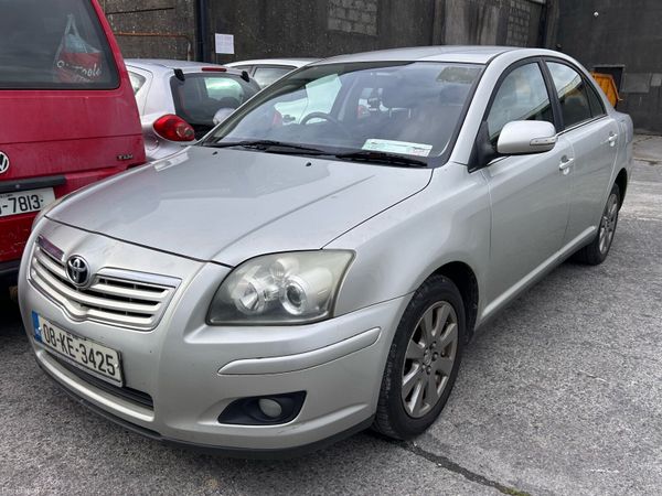 Toyota Avensis Saloon, Petrol, 2008, Silver