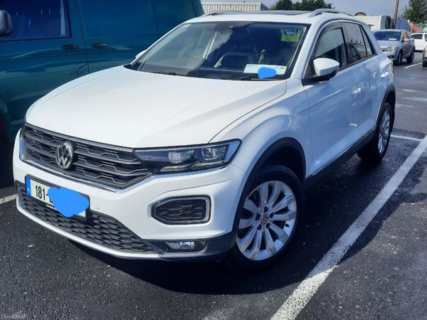 Volkswagen T-Roc SUV, Petrol, 2018, White