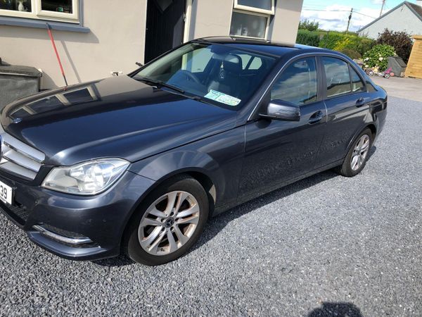 Mercedes-Benz C-Class Saloon, Petrol, 2014, Grey