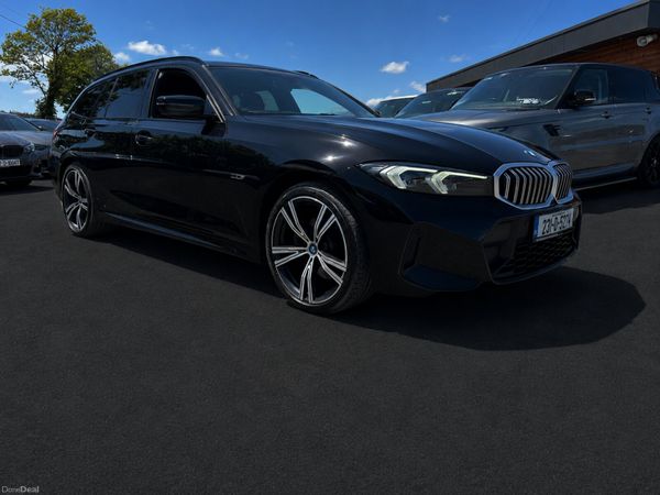 BMW 3-Series Estate/Jeep, Petrol Plug-in Hybrid, 2023, Black