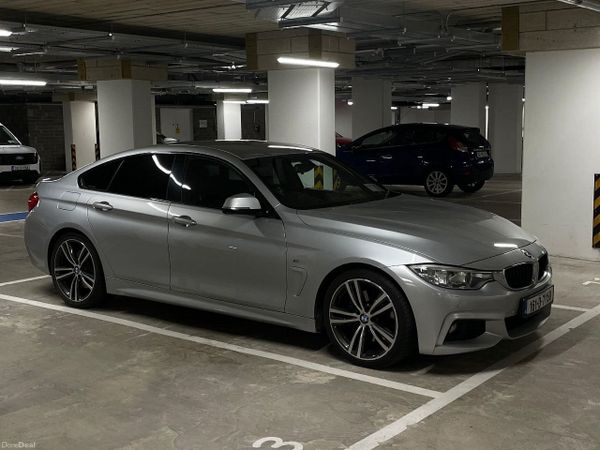BMW 4-Series Coupe, Petrol, 2016, Silver
