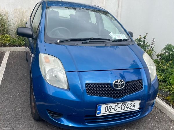 Toyota Yaris Hatchback, Diesel, 2008, Blue