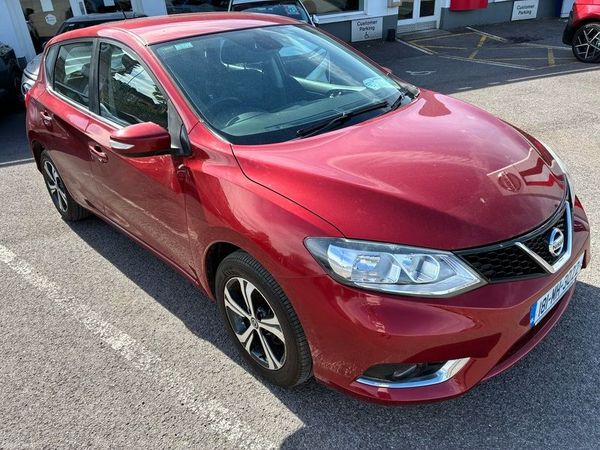 Nissan Pulsar Hatchback, Petrol, 2018, Red