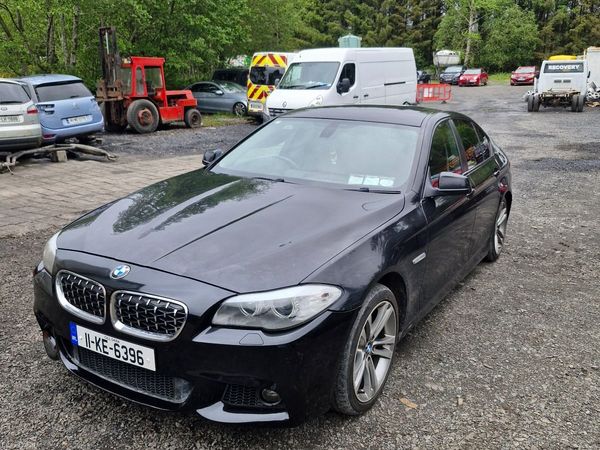 BMW 5-Series Saloon, Diesel, 2011, Black