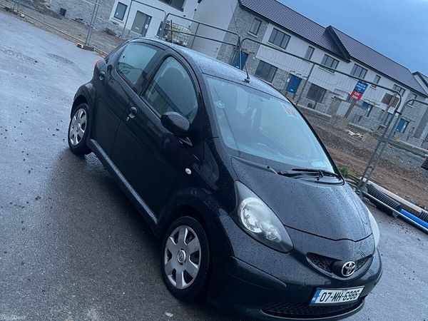 Toyota Aygo Hatchback, Petrol, 2007, Black