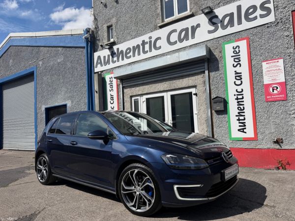 Volkswagen Golf Hatchback, Petrol Plug-in Hybrid, 2016, Blue