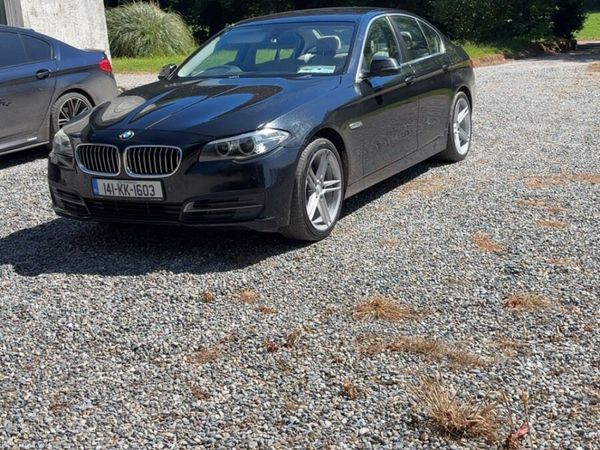 BMW 5-Series Saloon, Diesel, 2014, Black