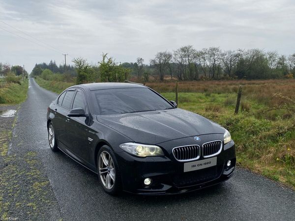BMW 5-Series Saloon, Diesel, 2015, Black