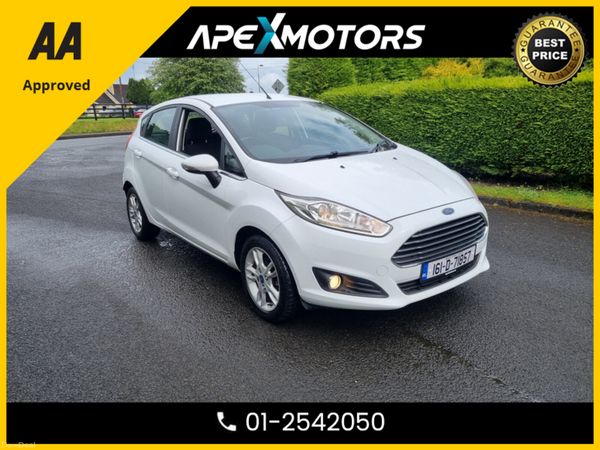 Ford Fiesta Hatchback, Petrol, 2016, White