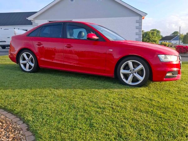 Audi A4 Saloon, Diesel, 2012, Red