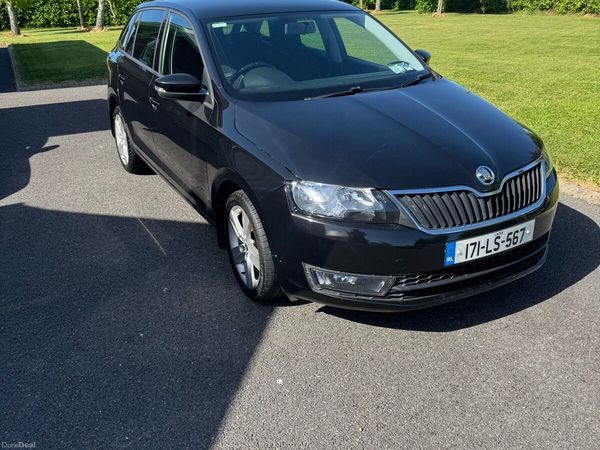 Skoda Rapid Hatchback, Petrol, 2017, Black