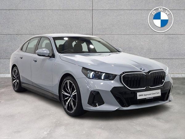 BMW 5-Series Saloon, Petrol Plug-in Hybrid, 2024, Grey