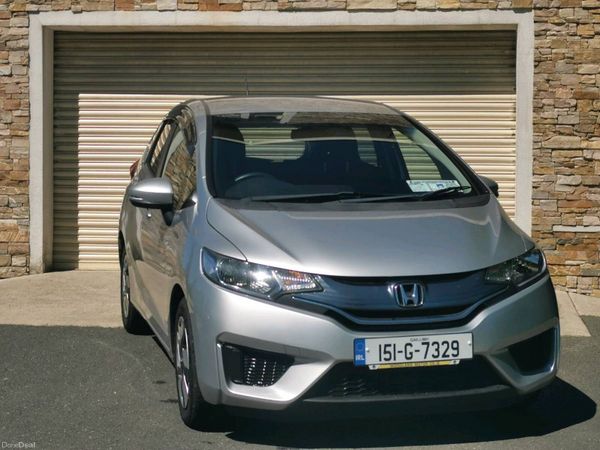 Honda Fit Hatchback, Petrol Hybrid, 2015, Silver