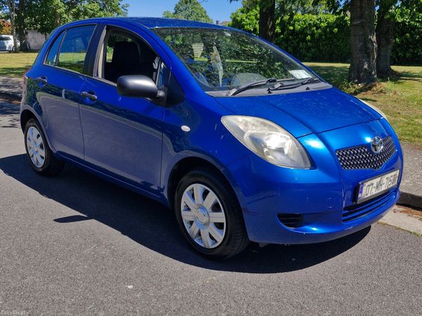 Toyota Yaris Hatchback, Petrol, 2007, Blue