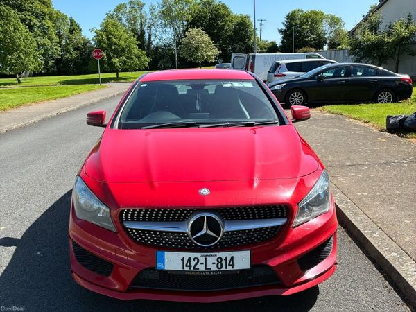 Mercedes-Benz CLA Saloon, Petrol, 2014, Red