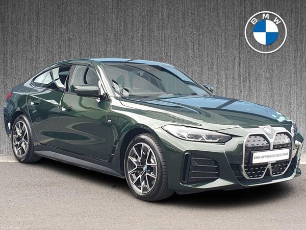 BMW i4 Hatchback, Electric, 2024, Green