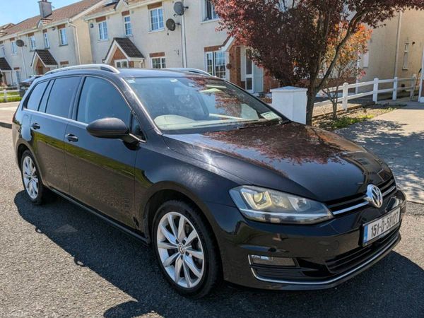 Volkswagen Golf Estate, Petrol, 2015, Black