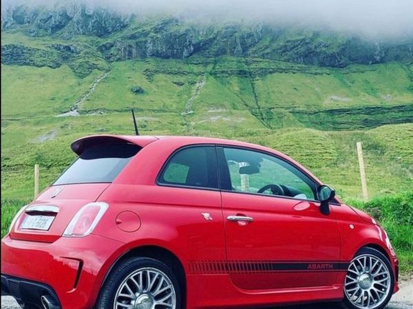 Fiat 500 Hatchback, Petrol, 2014, Red
