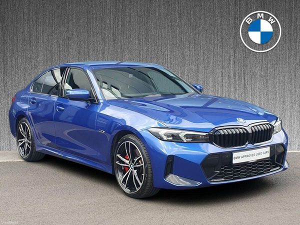 BMW 3-Series Saloon, Petrol Plug-in Hybrid, 2024, Blue