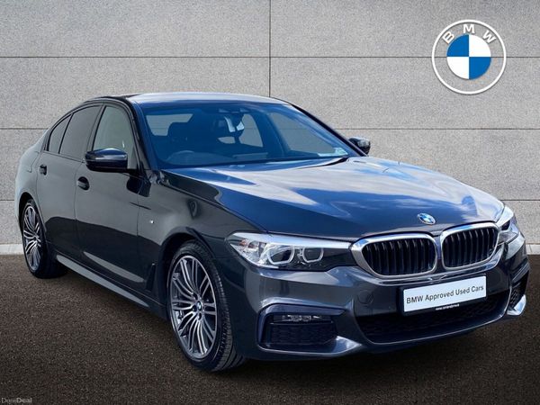 BMW 5-Series Saloon, Petrol, 2020, Grey