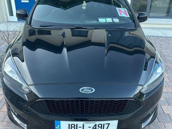 Ford Focus Hatchback, Petrol, 2018, Black