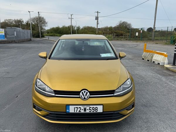 Volkswagen Golf Estate, Petrol, 2017, Yellow