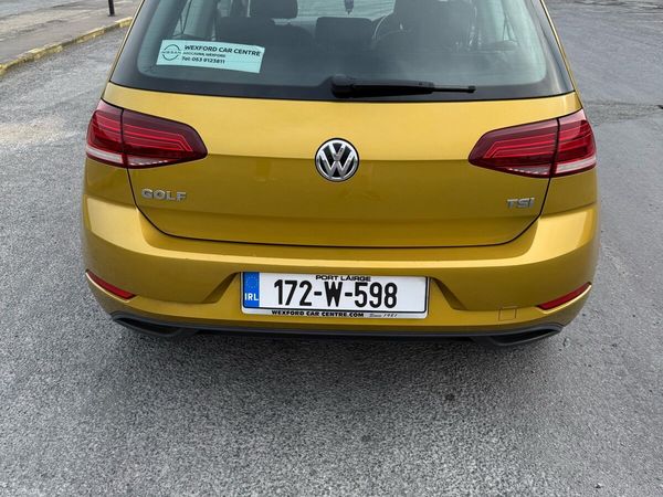 Volkswagen Golf Estate, Petrol, 2017, Yellow