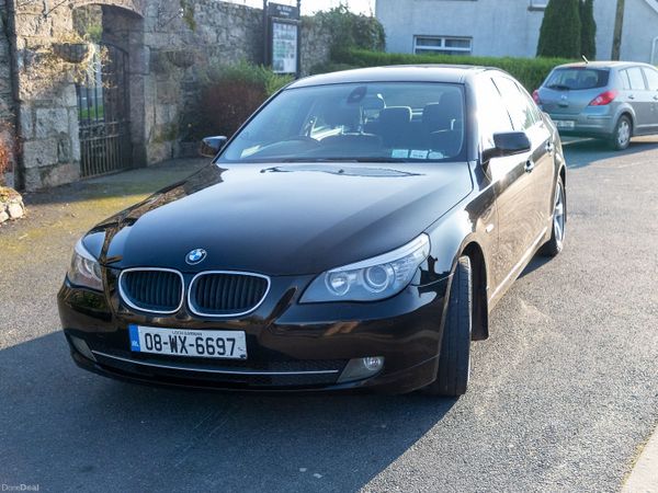 BMW 5-Series Saloon, Diesel, 2008, Black