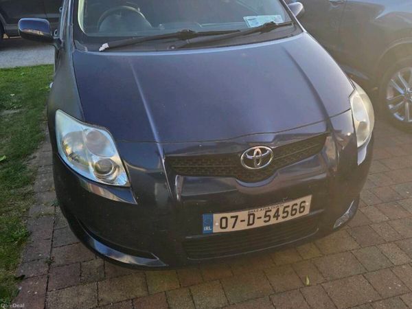 Toyota Auris Hatchback, Petrol, 2007, Blue