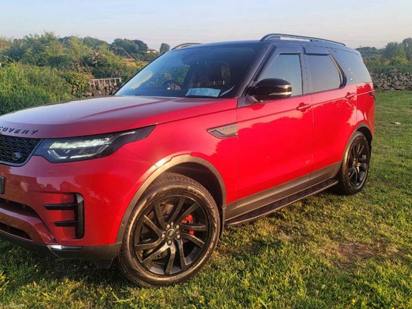 Land Rover Discovery SUV, Diesel, 2017, Red