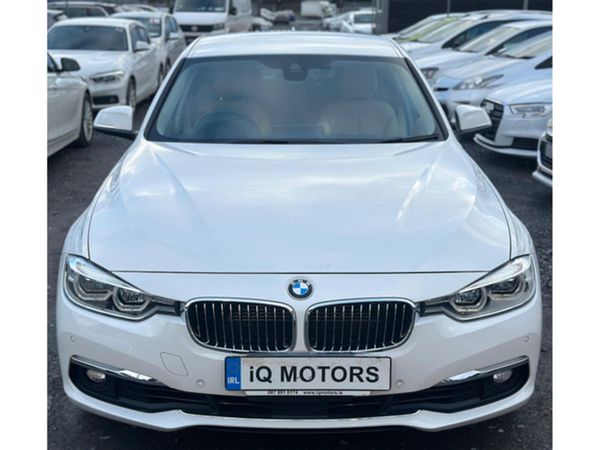 BMW 3-Series Saloon, Petrol Plug-in Hybrid, 2016, White