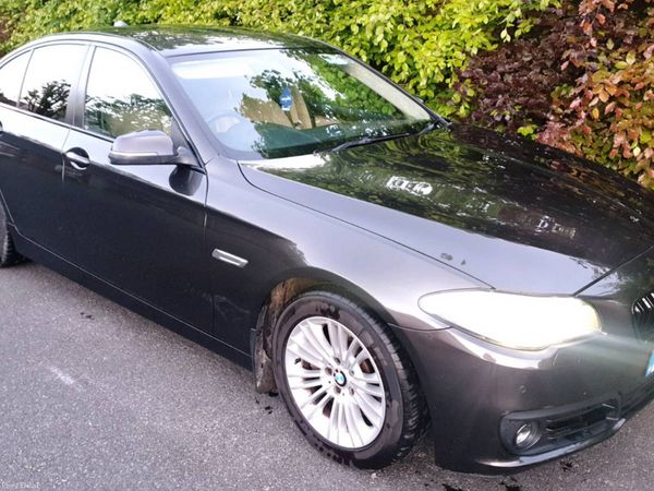 BMW 5-Series Saloon, Diesel, 2014, Brown