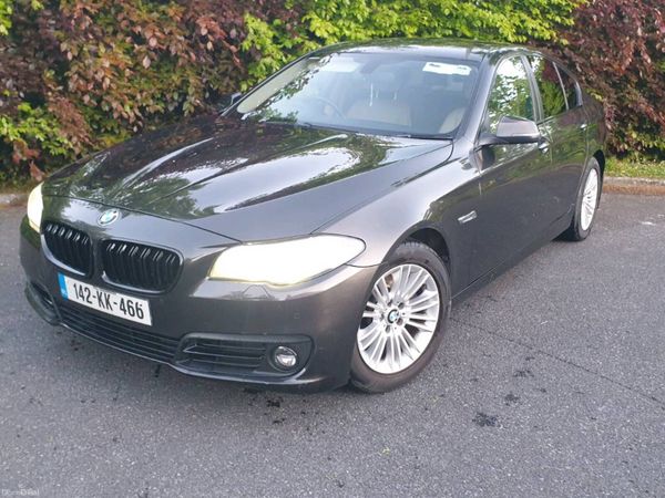 BMW 5-Series Saloon, Diesel, 2014, Brown