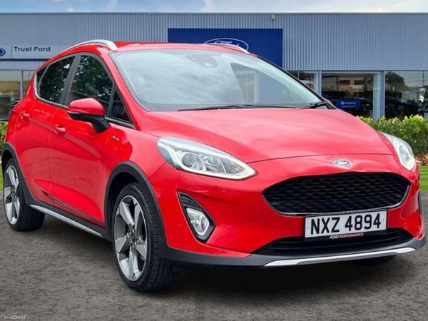 Ford Fiesta Hatchback, Petrol, 2019, Red
