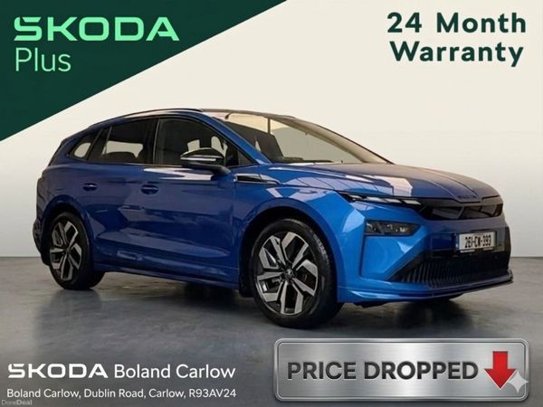 Skoda Enyaq Estate, Electric, 2026, Blue