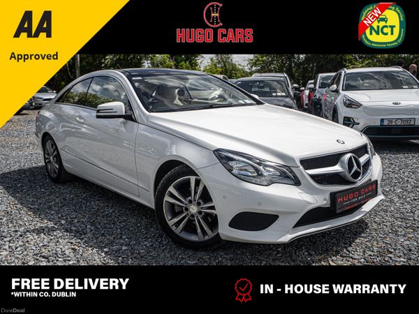 Mercedes-Benz E-Class Coupe, Diesel, 2015, White