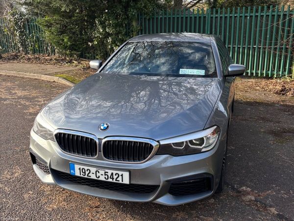 BMW 5-Series Saloon, Petrol Plug-in Hybrid, 2019, Blue