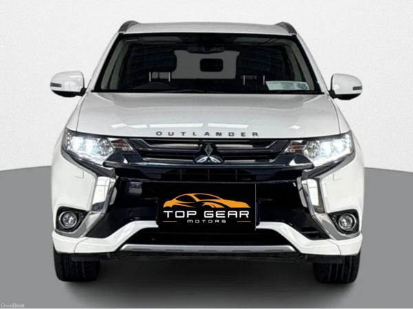 Mitsubishi Outlander SUV, Petrol Plug-in Hybrid, 2018, White