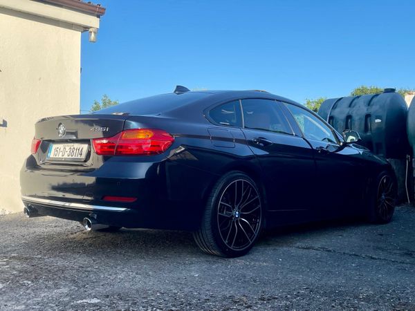 BMW 4-Series Saloon, Petrol, 2015, Blue