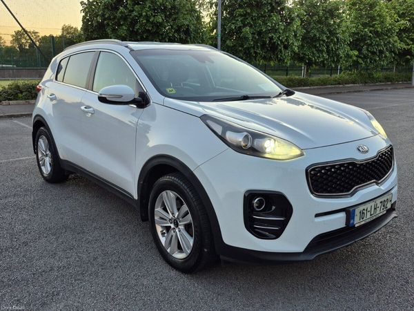 Kia Sportage SUV, Diesel, 2016, White