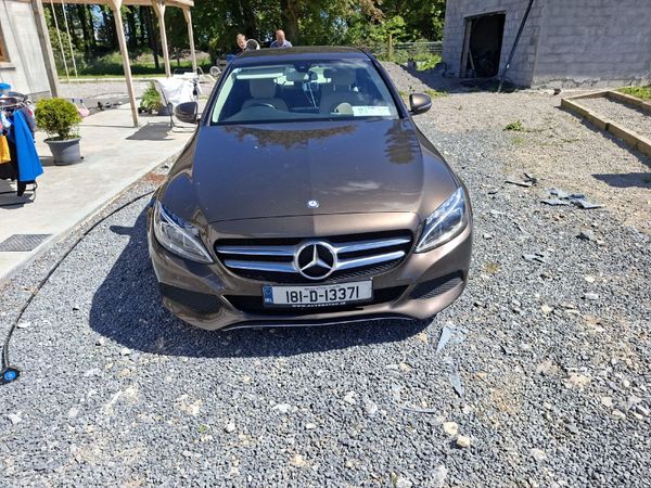 Mercedes-Benz C-Class Saloon, Diesel, 2018, Brown