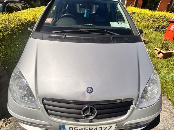 Mercedes-Benz A-Class Hatchback, Petrol, 2005, Silver