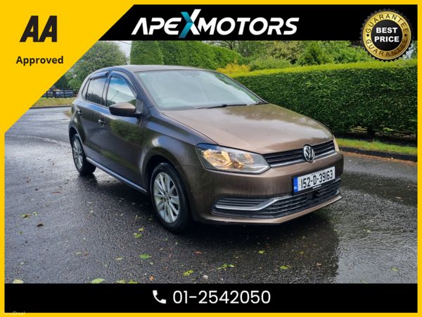 Volkswagen Polo Hatchback, Petrol, 2015, Brown