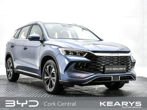BYD SEALION 5 SUV, Petrol Plug-in Hybrid, 2026, Blue