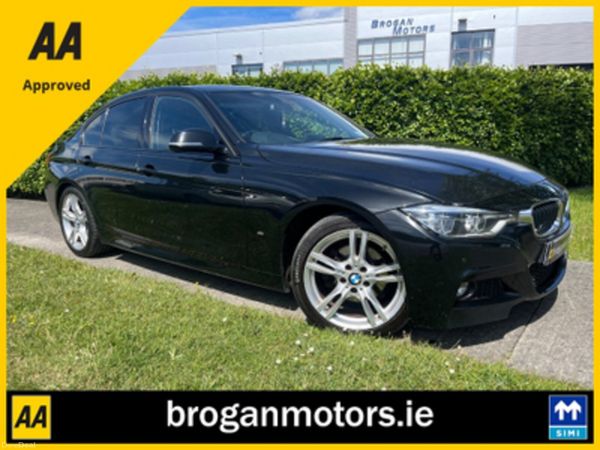 BMW 3-Series Saloon, Petrol Hybrid, 2018, Black