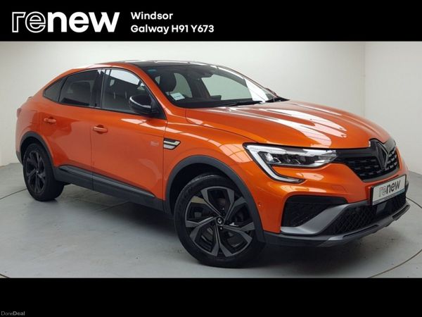 Renault Arkana Hatchback, Petrol Hybrid, 2023, Orange