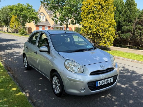Nissan March Hatchback, Petrol, 2011, Silver