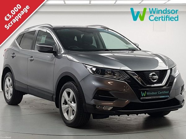 Nissan Qashqai MPV, Petrol, 2018, Grey