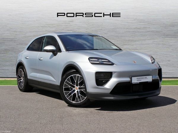 Porsche Macan SUV, Electric, 2026, Silver